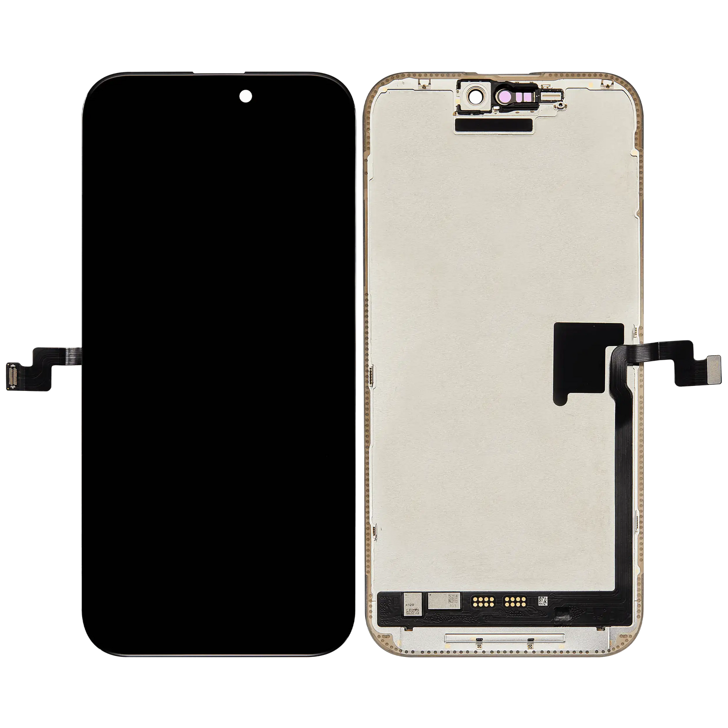 Display(LCD/OLED/LCM/Screen) Screen Assembly (With IC Removable With 120HZ)(Soft OLED) Aftermarket All Colors For iPhone 16 Pro Max