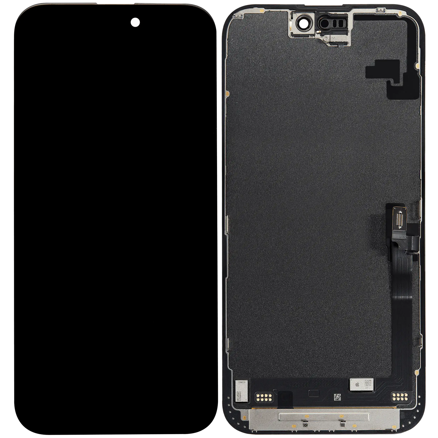 Display (LCD/OLED/LCM/Screen) Screen Assembly (With IC Removable)(Soft OLED) Aftermarket All Colors For iPhone 16 Plus