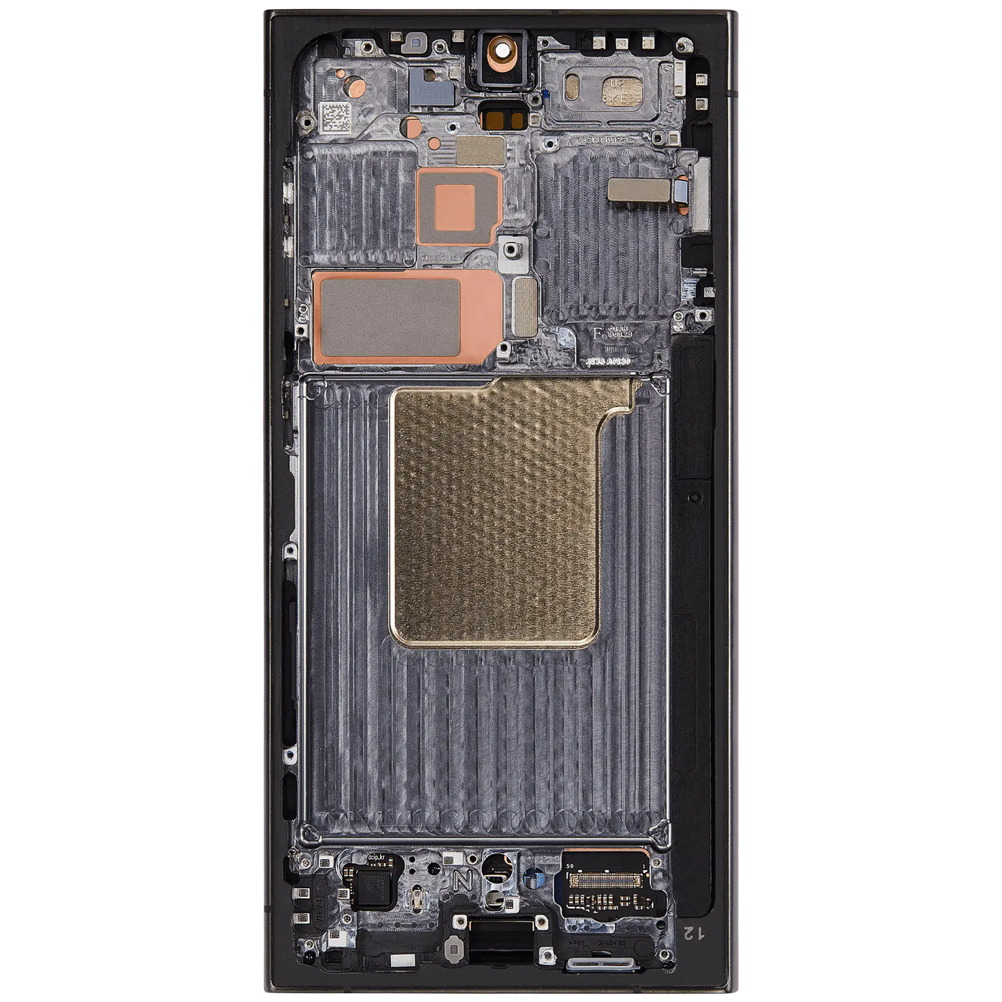 Display with frame (LCD/OLED/LCM/Screen) (US & International Version)For Samsung Galaxy S24 Ultra Titanium Black