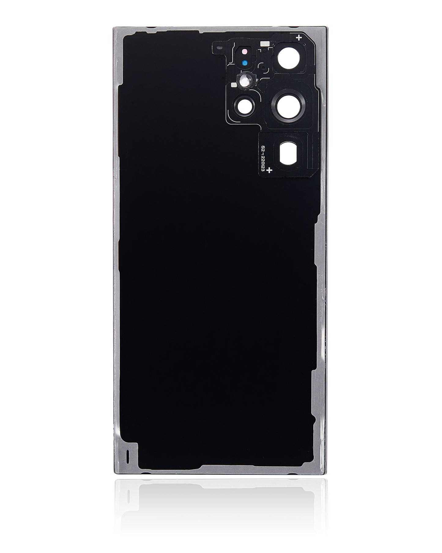 Back Cover Glass With Camera Lens For Samsung Galaxy S22 Ultra Aftermarket