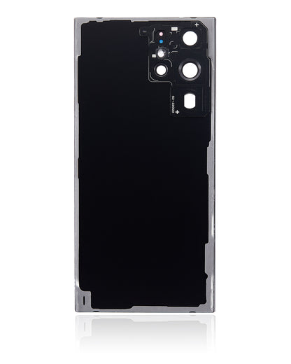 Back Cover Glass With Camera Lens For Samsung Galaxy S22 Ultra Aftermarket