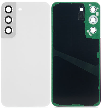 Back Cover Glass With Camera Lens For Samsung Galaxy S22 Aftermarket