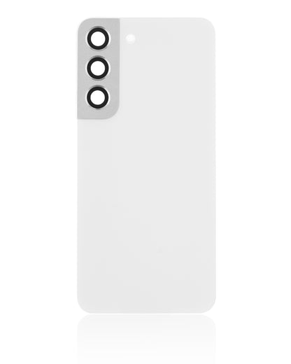 Back Cover Glass With Camera Lens For Samsung Galaxy S22 Aftermarket