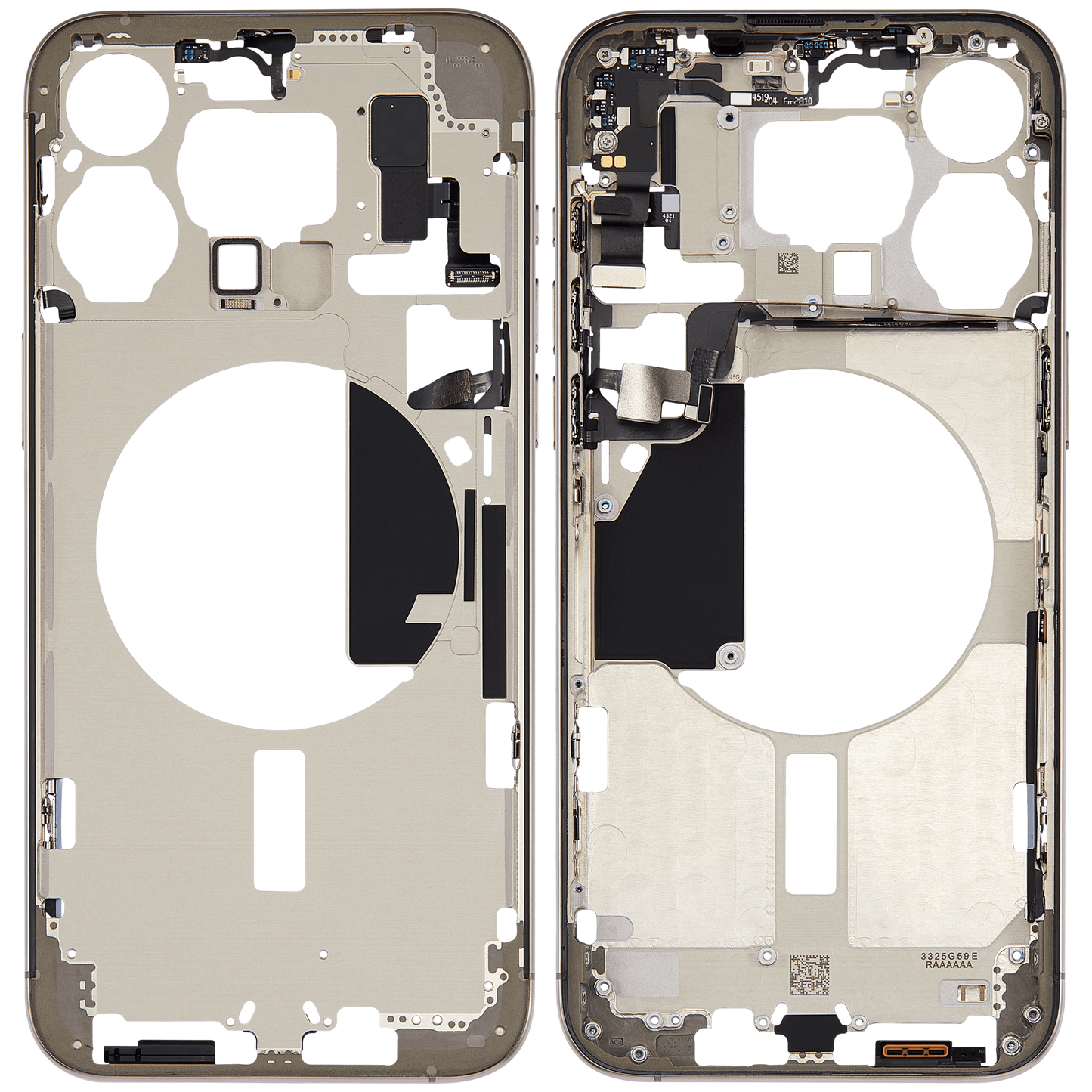 Housing Frame(Middle Frame) Aftermarket For iPhone 15 Pro Max