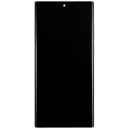Display with frame (LCD/OLED/LCM/Screen)(US & International Version) For Samsung Galaxy S22 Ultra