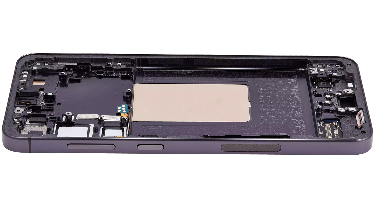 Display with frame (LCD/OLED/LCM/Screen) For Samsung Galaxy S24 Plus Onyx Black