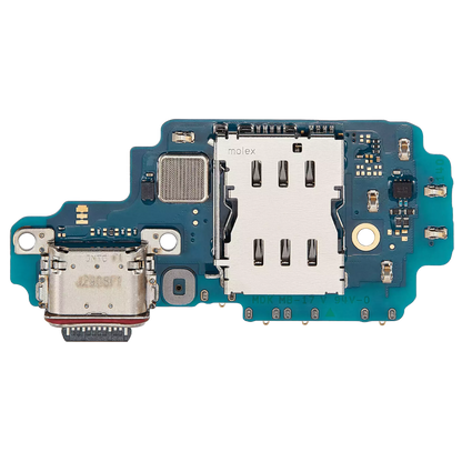 Data Connector(Charging Port) Samsung Galaxy S23 Ultra Used OEM Grade A Reclaim(A) Phantom Black