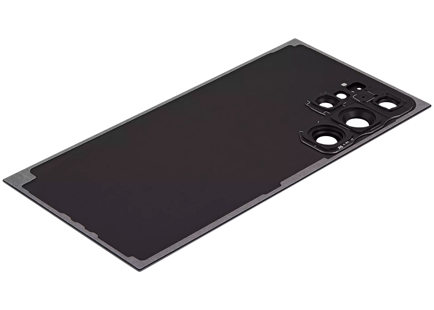 Back Cover Glass With Camera Lens For Samsung Galaxy S24 Ultra Aftermarket Titanium Black