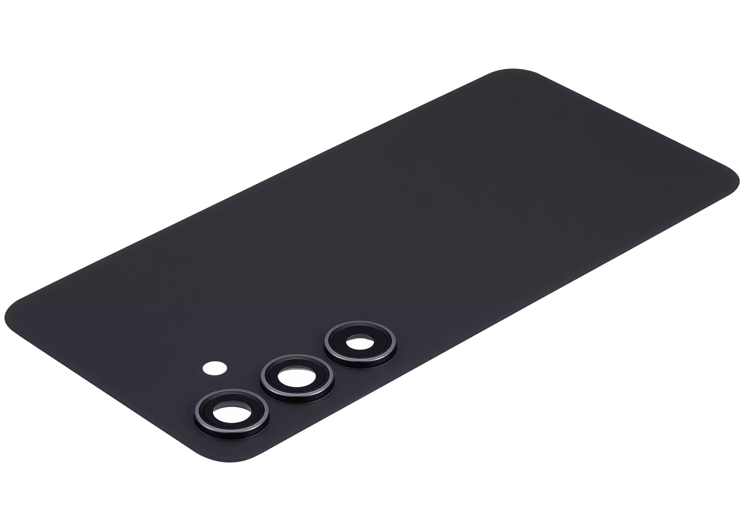 Back Cover Glass With Camera Lens For Samsung Galaxy S24 Aftermarket Onyx Black