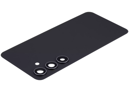 Back Cover Glass With Camera Lens For Samsung Galaxy S24 Aftermarket Onyx Black