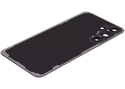 Back Cover Glass With Camera Lens For Samsung Galaxy S24 Plus Aftermarket Onyx Black