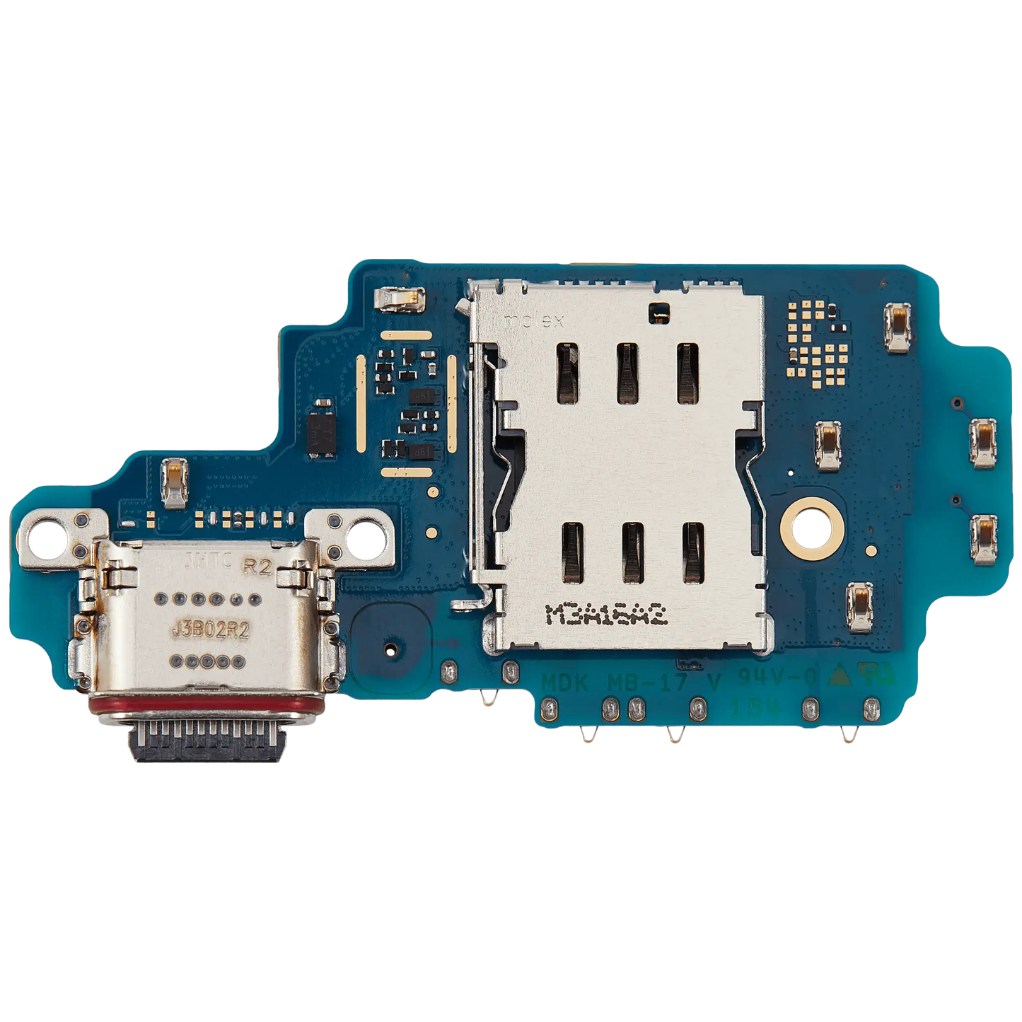 Data Connector(Charging Port) Samsung Galaxy S24 Ultra Used OEM Grade A Reclaim(A) Titanium Black