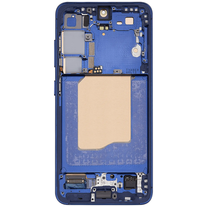 Display with frame (LCD/OLED/LCM/Screen) For Samsung Galaxy S25 Navy