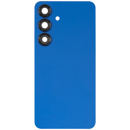 Back Cover Glass With Camera Lens For Samsung Galaxy S25 Aftermarket Navy