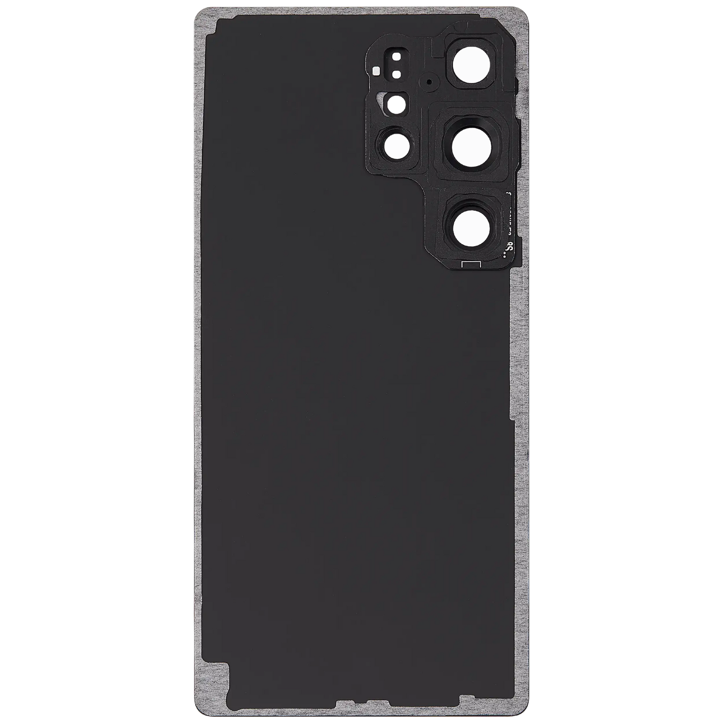Back Cover Glass With Camera Lens For Samsung Galaxy S25 Ultra Aftermarket Titanium Black