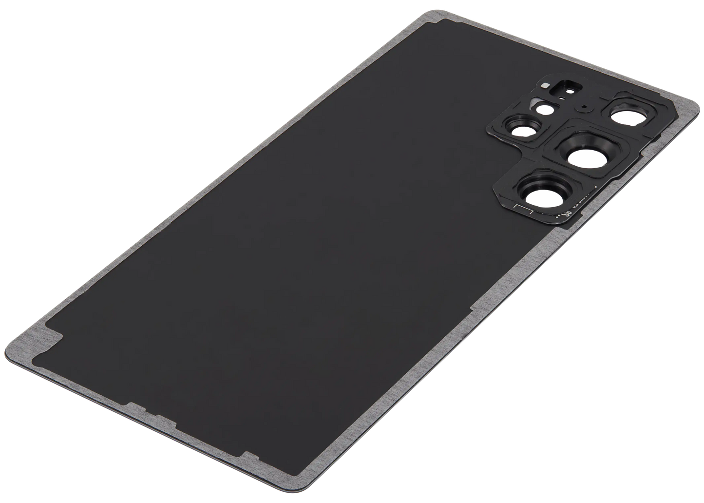 Back Cover Glass With Camera Lens For Samsung Galaxy S25 Ultra Aftermarket Titanium Black