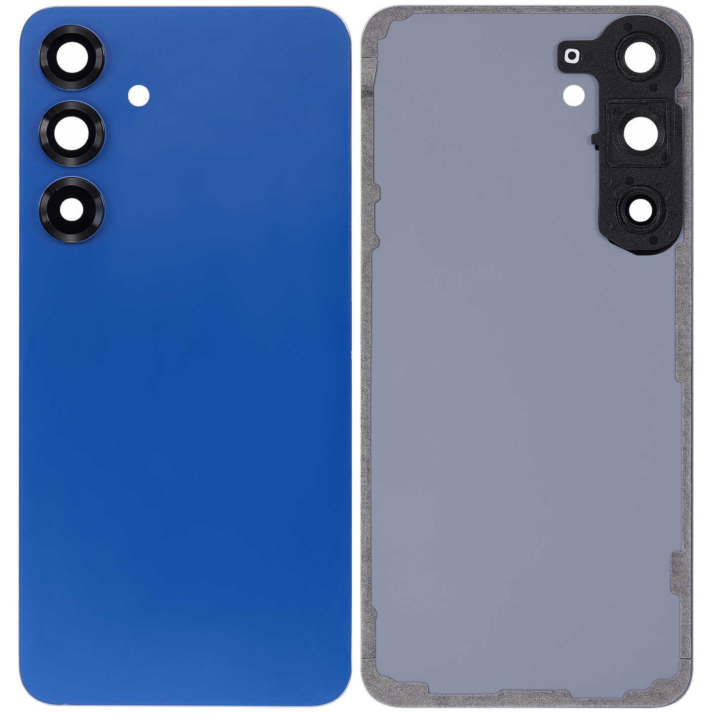 Back Cover Glass With Camera Lens For Samsung Galaxy S25 Plus Aftermarket Navy