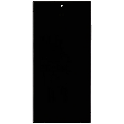 Display with frame (LCD/OLED/LCM/Screen) (US & International Version)For Samsung Galaxy S24 Ultra Titanium Black