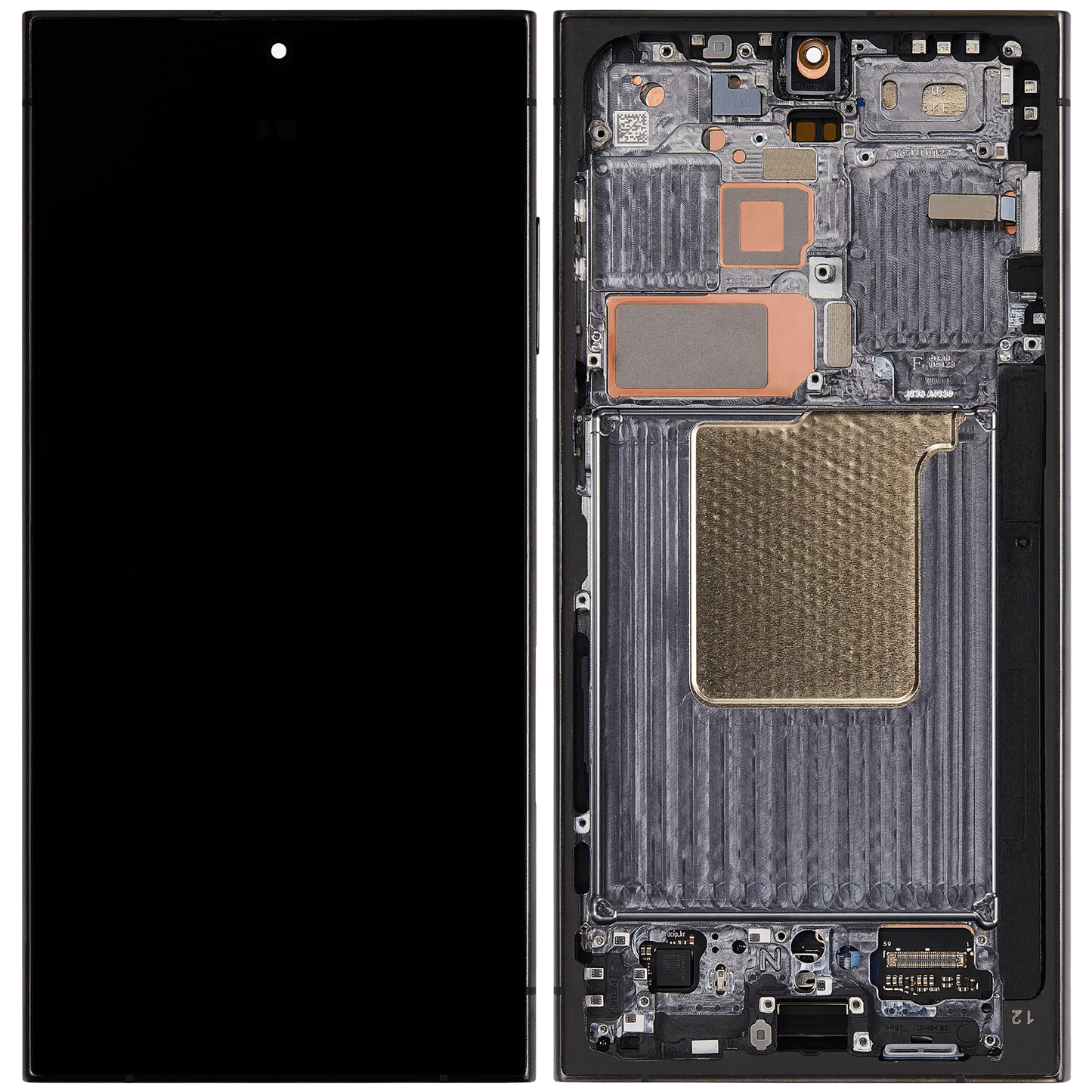 Display with frame (LCD/OLED/LCM/Screen) (US & International Version)For Samsung Galaxy S24 Ultra Titanium Black