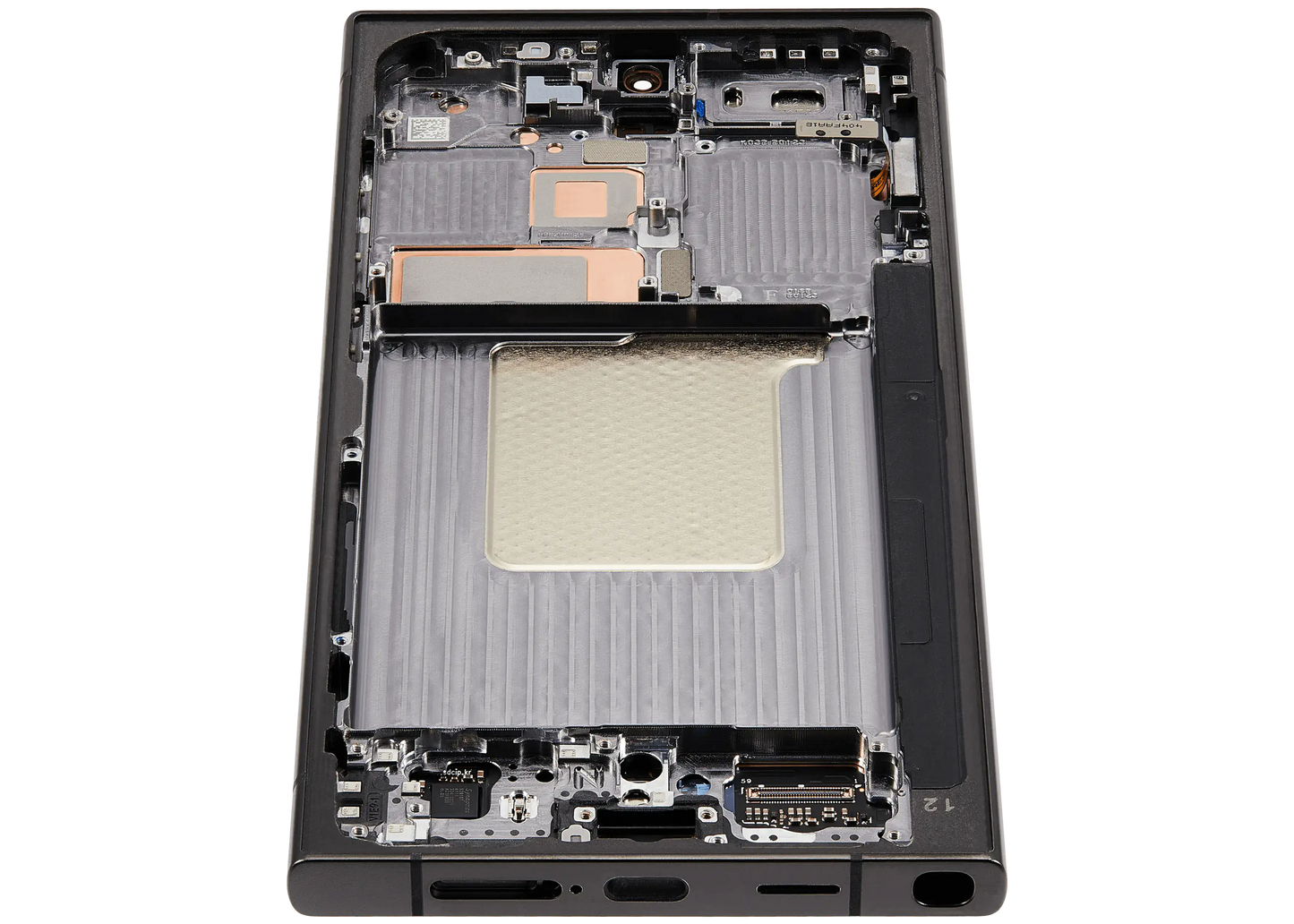 Display with frame (LCD/OLED/LCM/Screen) (US & International Version)For Samsung Galaxy S24 Ultra Titanium Black