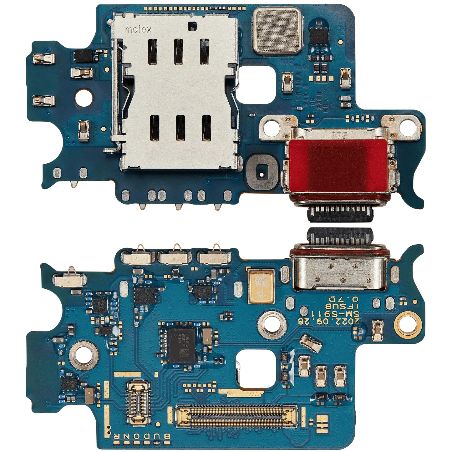 Data Connector(Charging Port) Samsung Galaxy S23 Used OEM Grade A Reclaim(A) Phantom Black