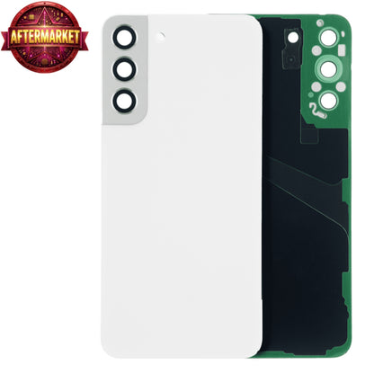 Back Cover Glass With Camera Lens For Samsung Galaxy S22 Plus Aftermarket