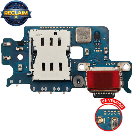 Data Connector(Charging Port) Samsung Galaxy S23 Used OEM Grade A Reclaim(A) Phantom Black
