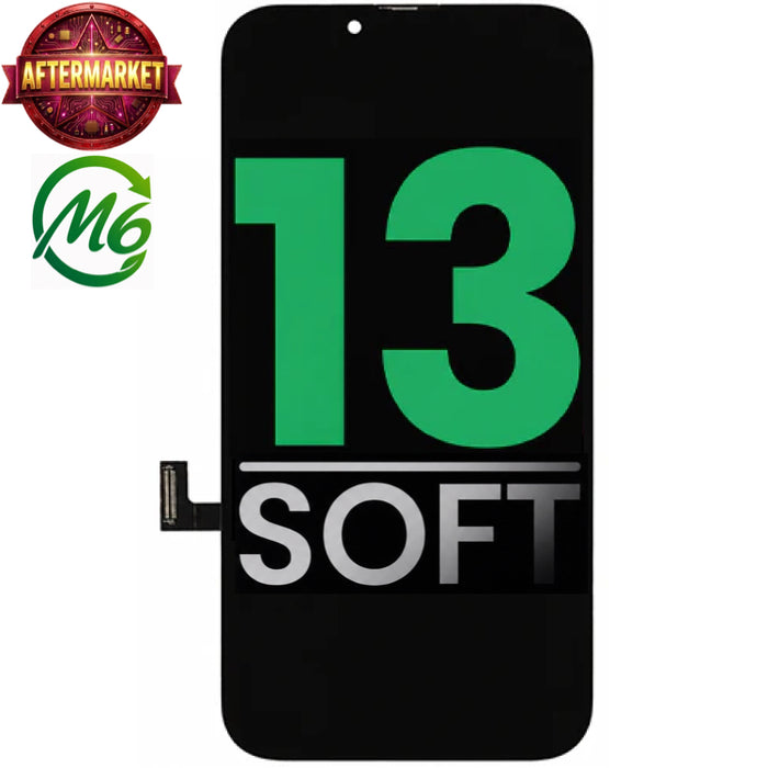 Display (LCD/OLED/LCM/Screen) Screen Assembly (With IC Removable) (Soft OLED) Aftermarket All Colors For iPhone 13