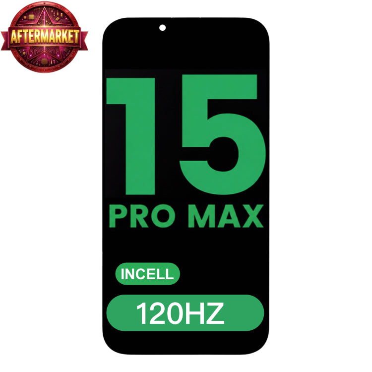Display (LCD) Screen Assembly (incell) Aftermarket All Colors For iPhone 15 Pro Max