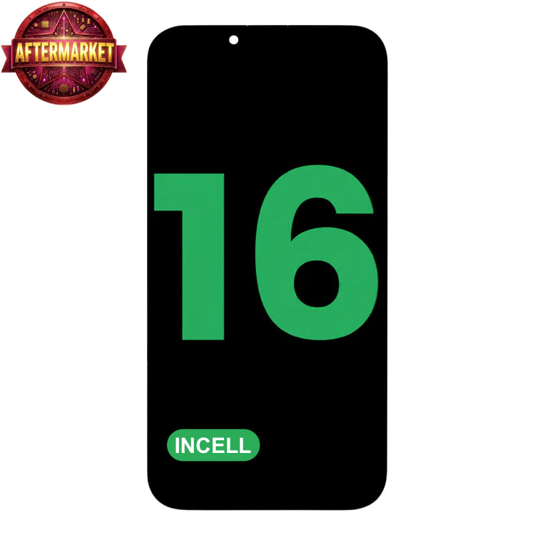 Display (LCD) Screen Assembly (incell) Aftermarket All Colors For iPhone 16