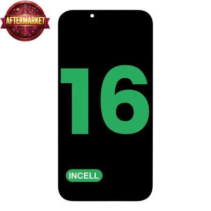 Display (LCD) Screen Assembly (incell) Aftermarket All Colors For iPhone 16