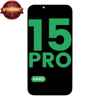 Display (OLED) Screen Assembly (hard) Aftermarket All Colors For iPhone 15 Pro