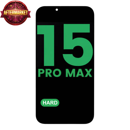 Display (OLED) Screen Assembly (hard) Aftermarket All Colors For iPhone 15 Pro Max