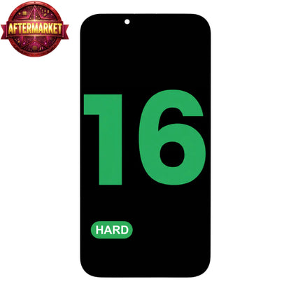 Display (OLED) Screen Assembly (hard) Aftermarket All Colors For iPhone 16
