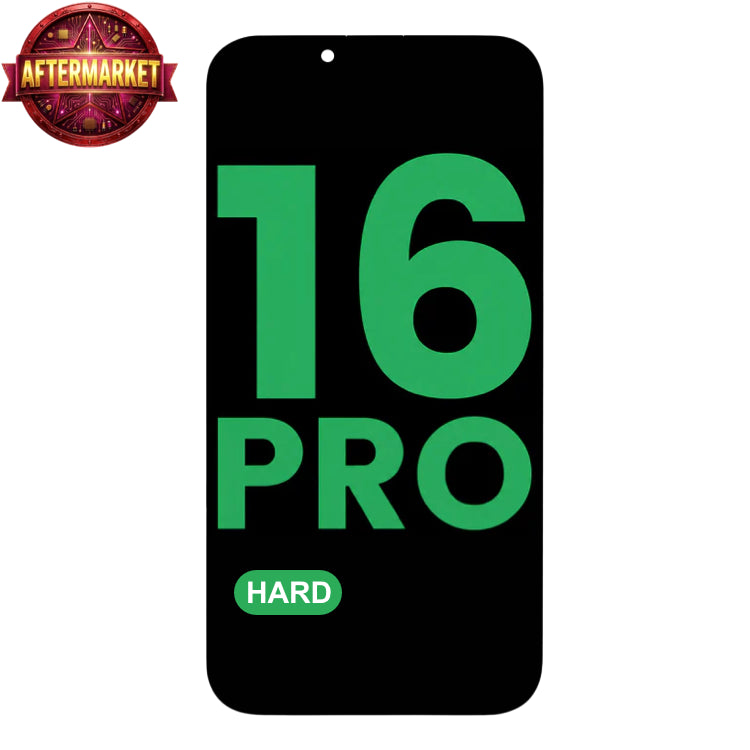 Display (OLED) Screen Assembly (hard) Aftermarket All Colors For iPhone 16 Pro