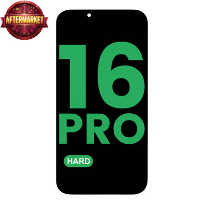 Display (OLED) Screen Assembly (hard) Aftermarket All Colors For iPhone 16 Pro